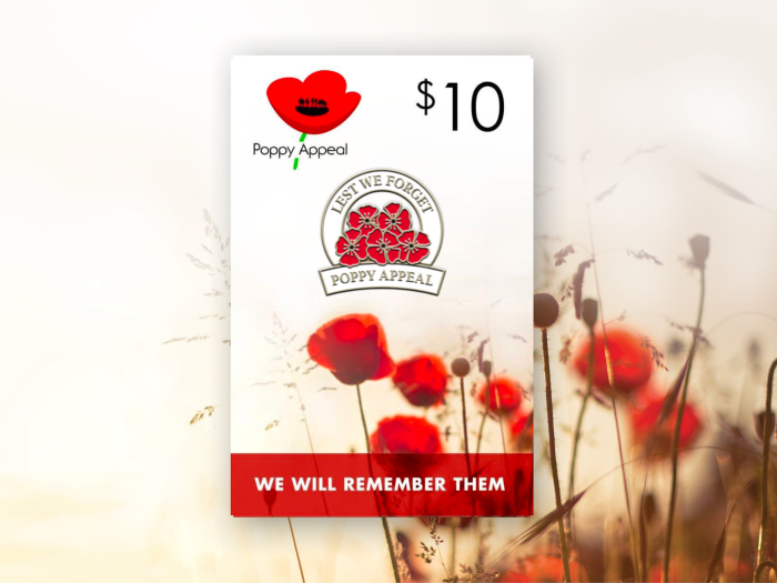 $10 Poppy Bunch