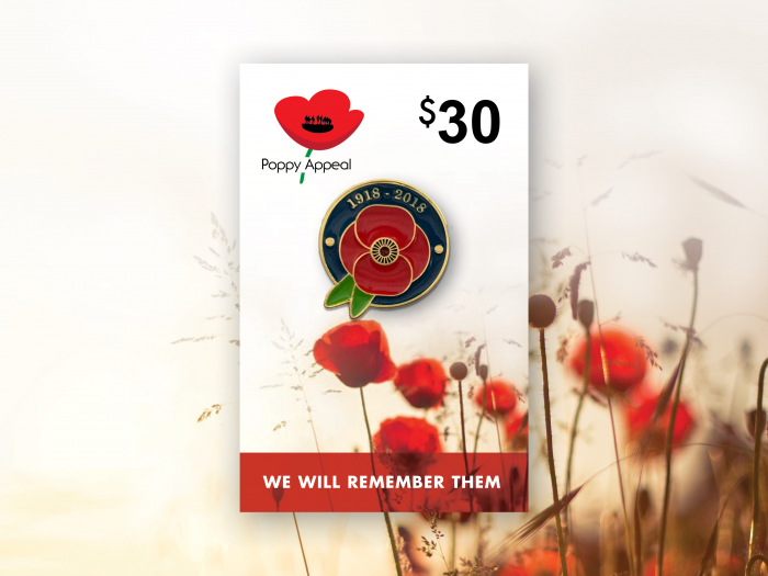 $30 Centenary of the Poppy Appeal 1921-2021