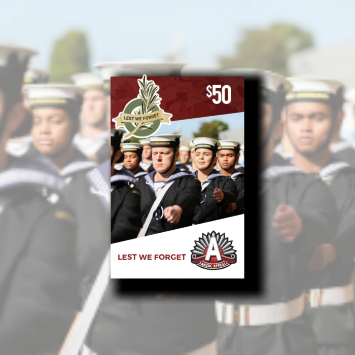 $50 ANZAC Badge Rosemary