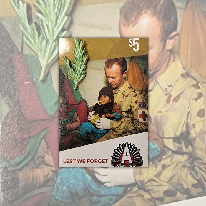 $5 ANZAC Badge Rosemary